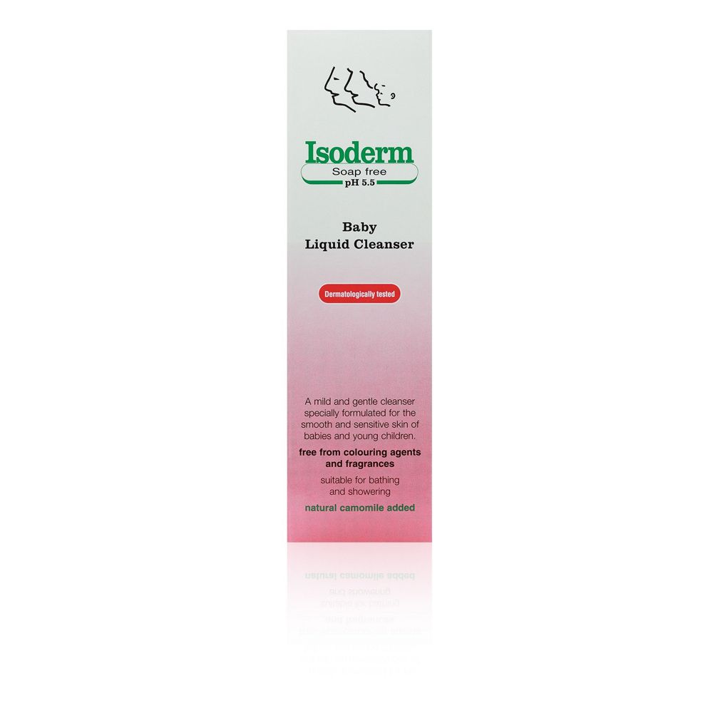 isoderm baby liquid cleanser