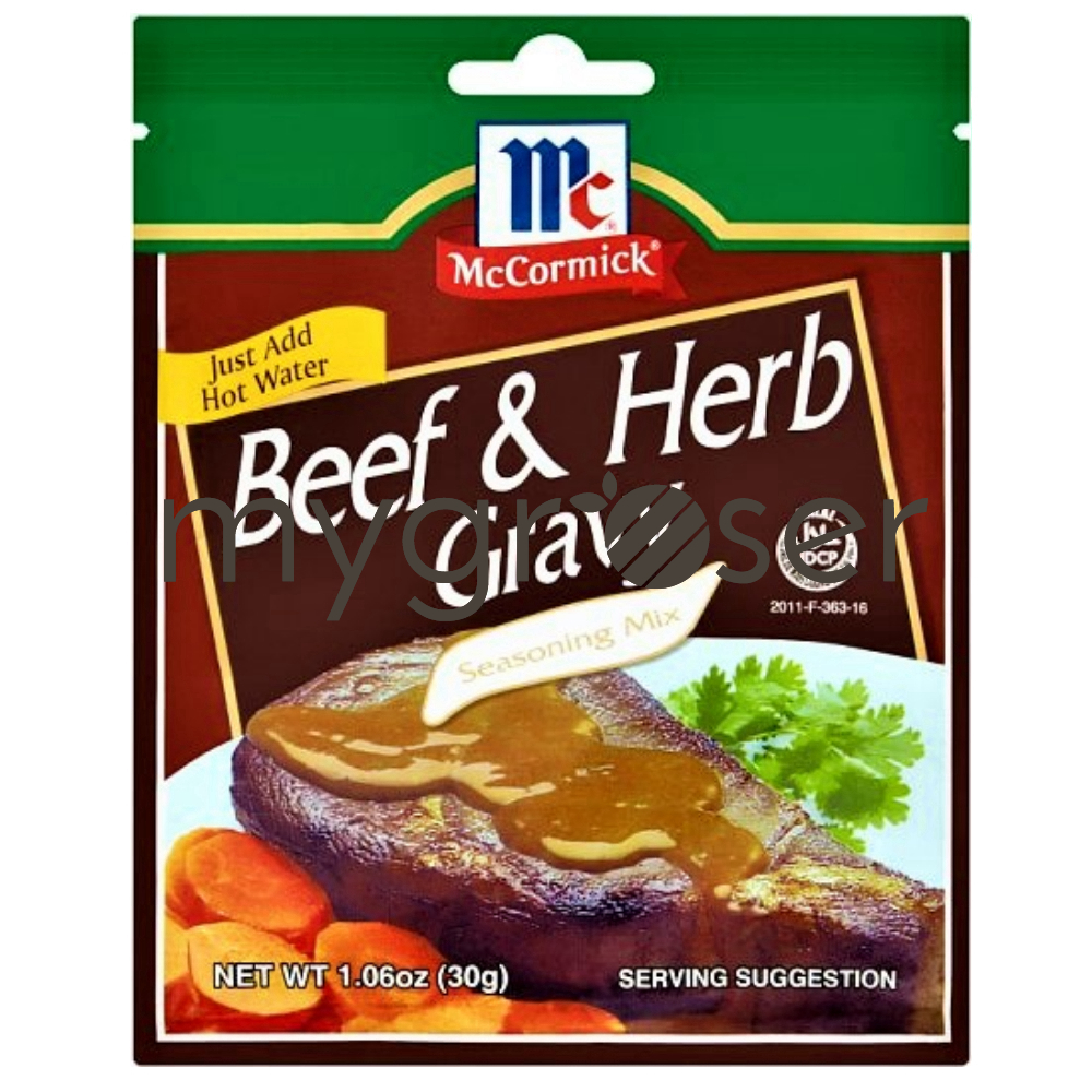 McCormick Beef & Herb Gravy Mix 30g MyGroser