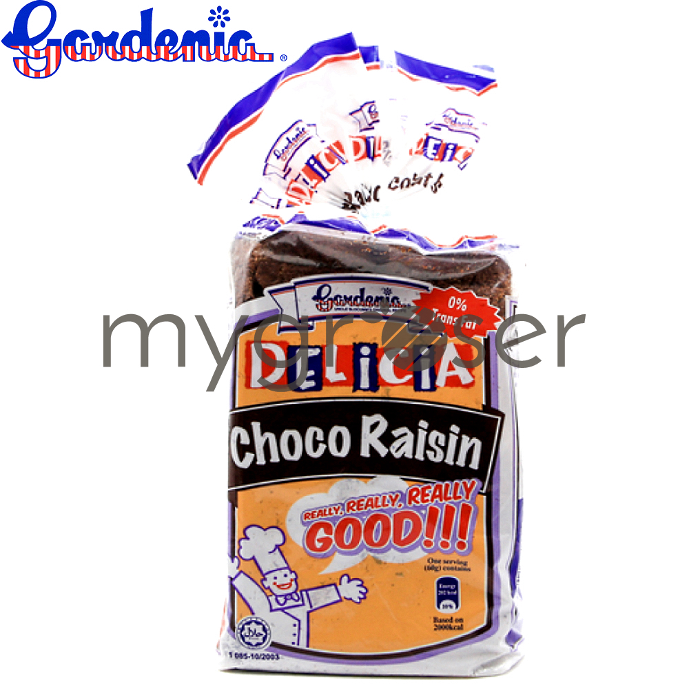 Gardenia Delicia Choco Raisin 360g Mygroser