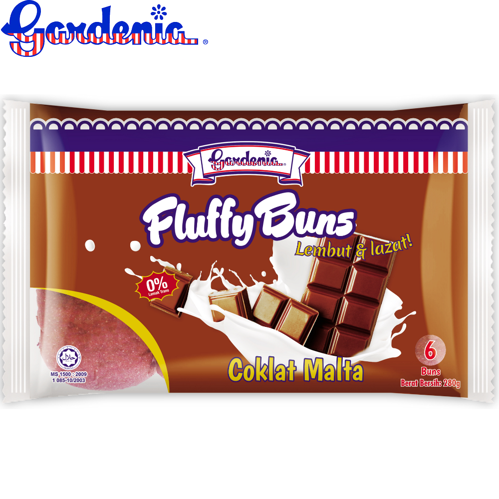 Gardenia Fluffy Buns Chocolate 280G MyGroser