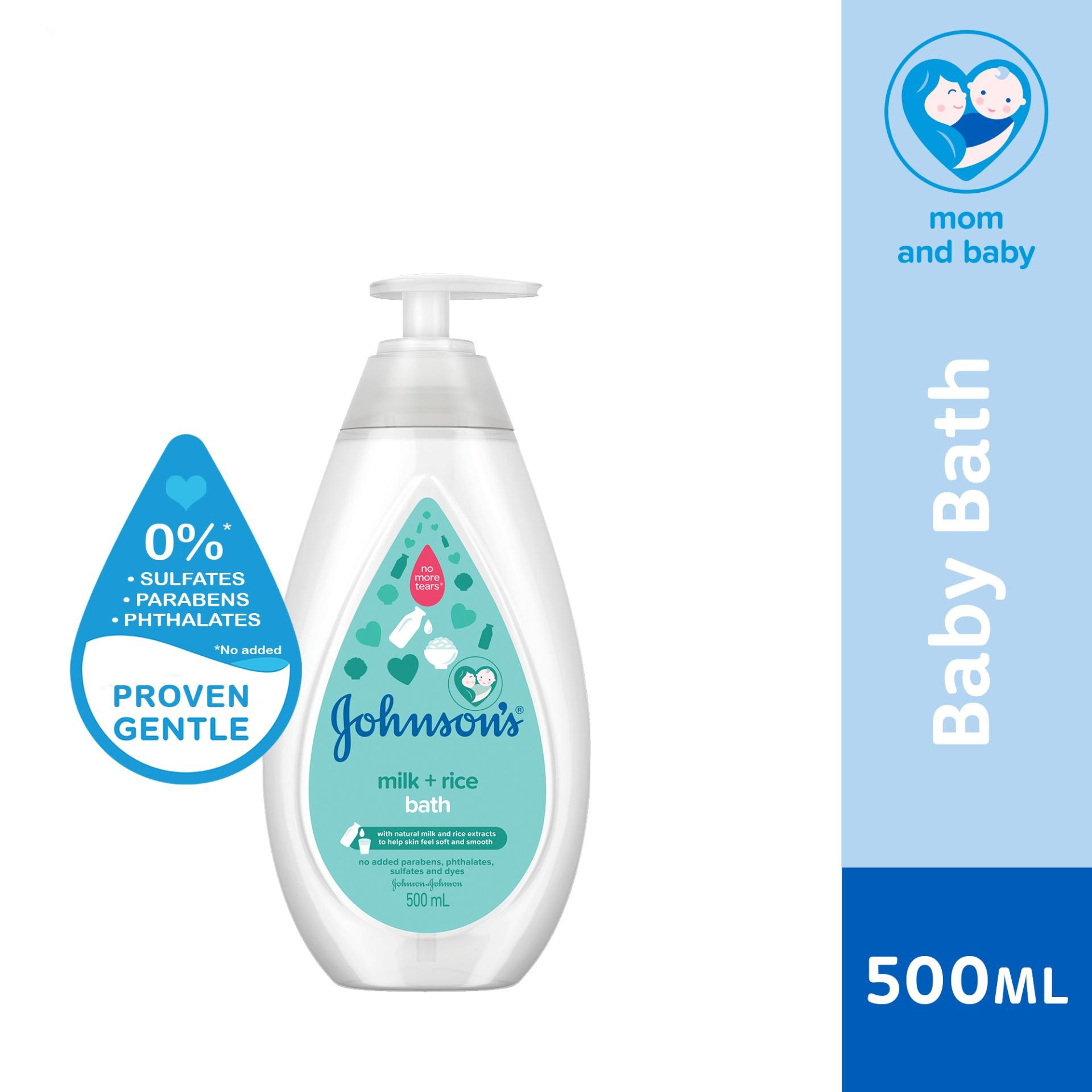 johnson baby bath milk rice