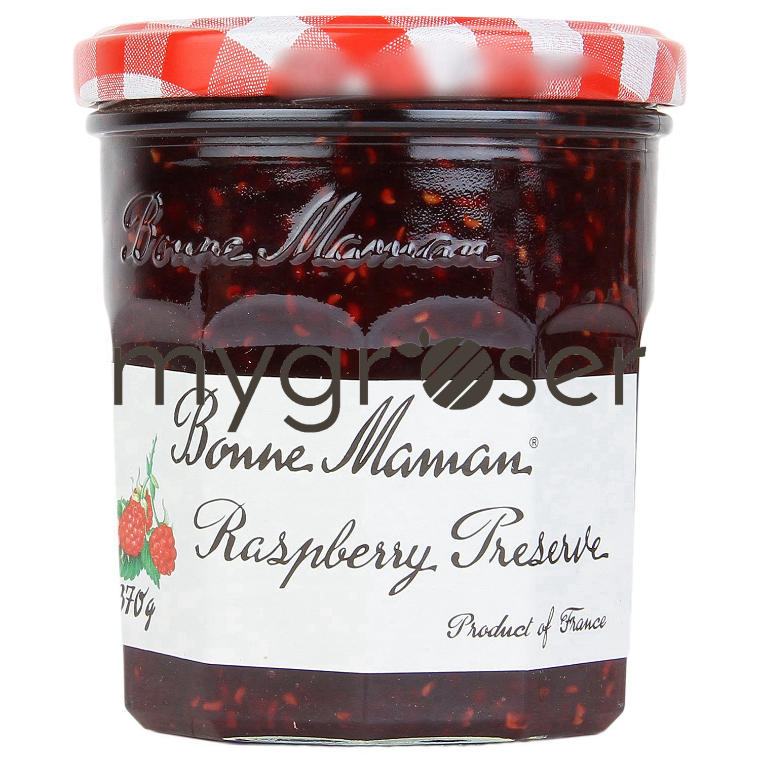 Bonne Maman Raspberry Jam 370g MyGroser