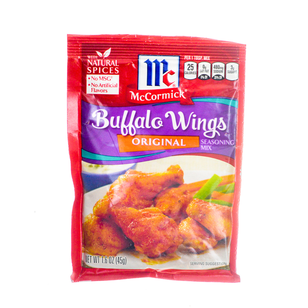 McCormick Original Buffalo Wings Seasoning Mix 45g MyGroser
