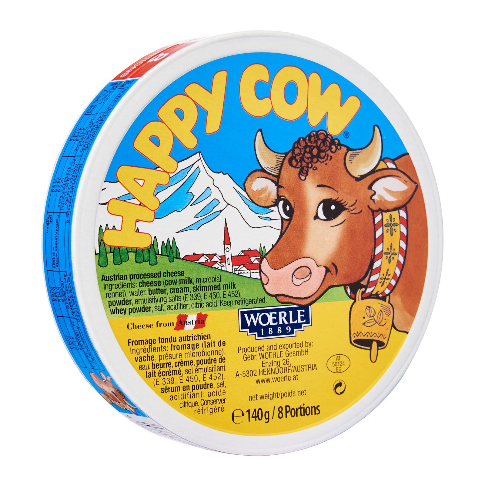 Happy Cow Cream Portion 140g MyGroser