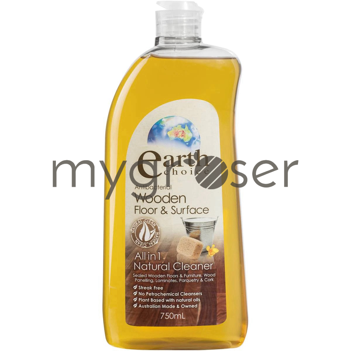 Earth Choice Wooden Floor & Surface Cleaner 750ml MyGroser