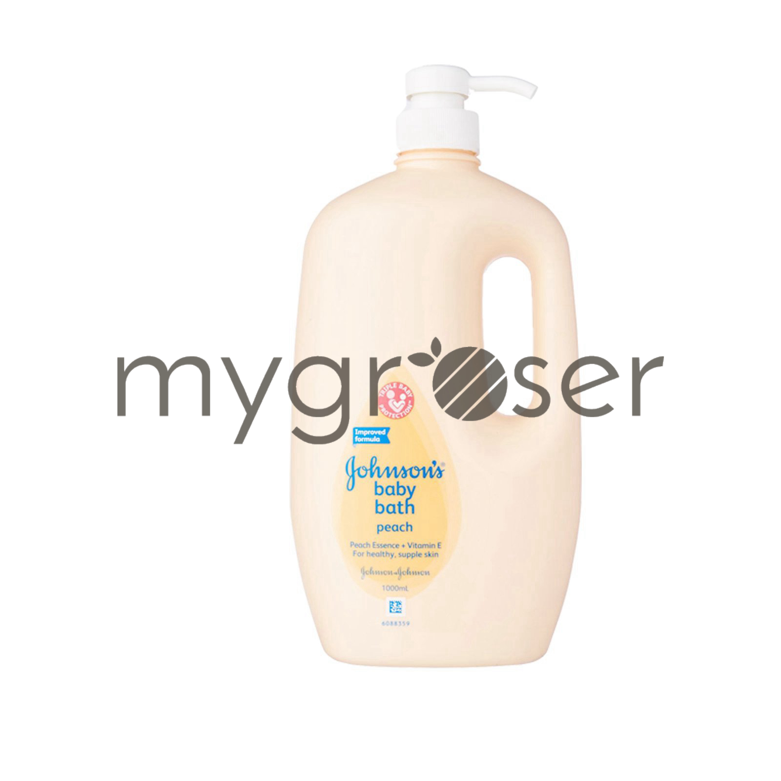Johnson's Baby Bath Peach 1000ml/12 (9556006002919)